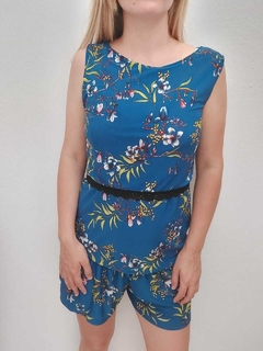 Pijama maternal Amelie Azul