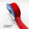 FITA DE RENDA COM ORGANZA HALLEY VERMELHA - METRO
