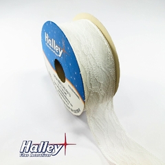 FITA DE RENDA COM ORGANZA HALLEY BRANCO - METRO