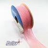 FITA DE RENDA COM ORGANZA HALLEY ROSA BEBE - METRO