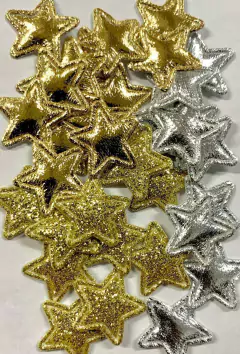 APLIQUE MINI ESTRELA - 10 UNIDADES - comprar online