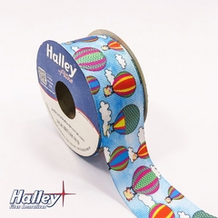 FITA HALLEY - BALÕES FUNDO AZUL