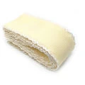 FITA PRINCESS COM BORDA FRANCIDA 38 e 25 mm/metro - Fitas da Teresa | Materiais para Laceiras - Apliques para Laços - Miçangas