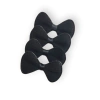 LAÇO CROCHÊ 5CM PRETO - 4 UNIDADES