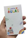 PAPELETAS VOLTA ÀS AULAS - 10 UNIDADES