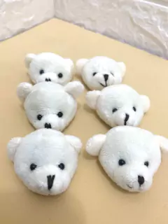 APLIQUE PELÚCIA URSINHO ROSTO PELÚCIA - 2 UNIDADES - comprar online