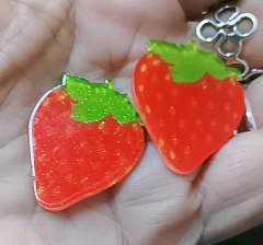 APLIQUE ACRÍLICO FRUTINHAS 3 x 3.5/PAR