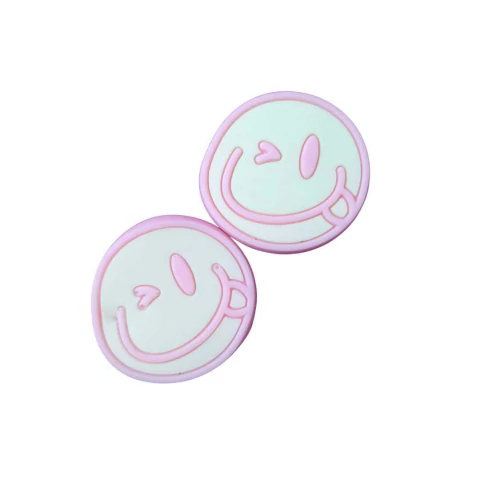 APLIQUE EMBORRACHADO SMILE ROSA - 2 UNIDADES - comprar online