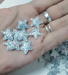 Imagem do APLIQUE MINI ESTRELA - 10 UNIDADES