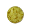 APLIQUE FLORZINHA PRENSADA TECIDO AMARELO CANDY - 50 UNIDADES