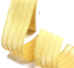 FITA IMPORTADA RENDADA COM TRAMA VAZADA 38 E 10 mm. = METRO na internet