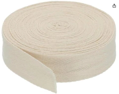 FITA CADARÇO ALGODÃO ESPINHA DE PEIXE - 38, 25 E 10 mm. - 1 M na internet