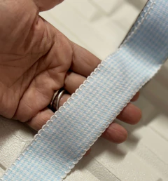 FITA IMPORTADA MILI ESTAMPADA PIED POULE 38 m. e 25 mm./METRO - loja online