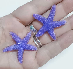 APLIQUE RESINA ESTRELA DO MAR 40 mm./2 unidades - comprar online