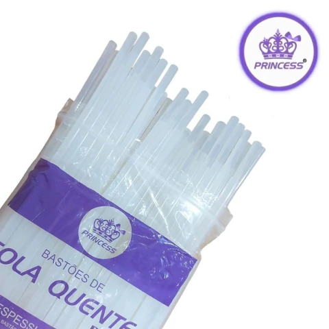 BASTÃO COLA QUENTE FINA B101 PRINCESS - 7 MM