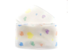 FITA SANDING ORGANZA ESTAMPADA CORAÇÕES 50mm/METRO. - comprar online