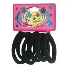 XUXINHA M PARA CABELO PRETA 5 CM - 6 UNIDADES