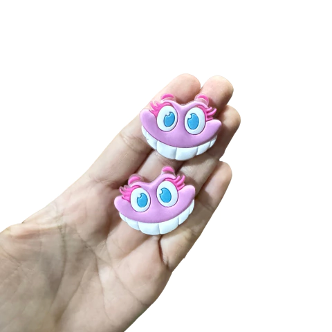 APLIQUE EMBORRACHADO FINI DENTADURA - 2 UNIDADES