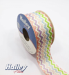 FITA HALEY -ZIGZAG BORDA DOURADA