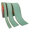 FITA SINIMBU JEANS VERDE PESPONTADA