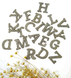 APLIQUE LETRA COM BRILHO - comprar online