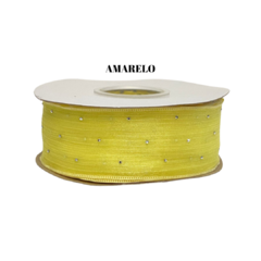 FITA ORGANZA COM STRASS - METRO / N9 na internet