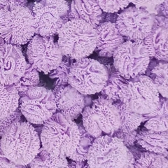 POMPOM MALHA 10MM - LILÁS