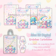 MINI KIT ARTES DIGITAIS URSINHOS CARINHOSOS - PRODUTO NÃO FÍSICO
