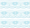 RENDA DE POLIÉSTER AZUL BEBE - 5 METROS - comprar online