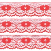 RENDA DE POLIÉSTER VERMELHO - 5 METROS - comprar online