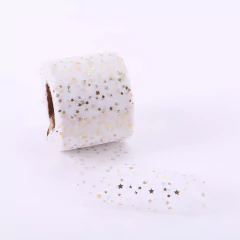TULE COM ESTRELAS 80MM - METRO - comprar online