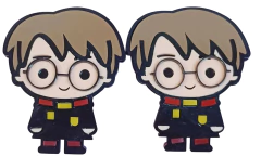 APLIQUE ACRÍLICO CURVADO HARRY POTTER E SEUS AMIGOS / 5 X 6 cm.- UNIDADE - Fitas da Teresa | Materiais para Laceiras - Apliques para Laços - Miçangas