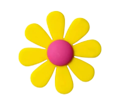 APLIQUES EMBORRACHADO FLOR MARGARIDA AMARELA - 2 UNIDADES - comprar online