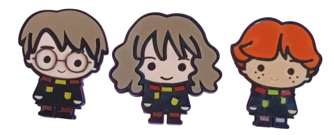 APLIQUE ACRÍLICO HARRY POTTER E SEUS AMIGOS 5 X 4 cm./ 2 UNIDADES