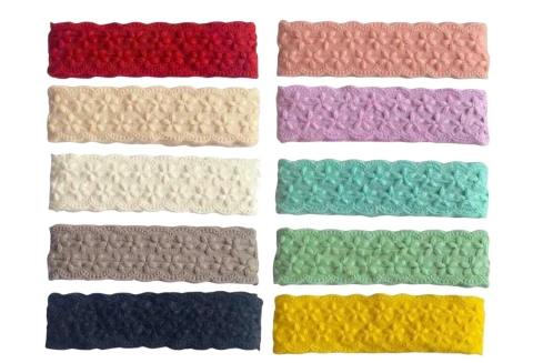 FITA IMPORTADA RENDADA FLOR DUPLA - METRO - comprar online