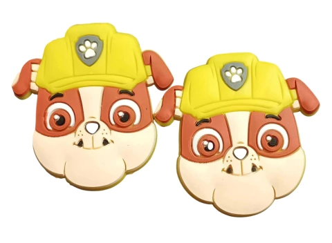 APLIQUE EMBORRACHADO "RUBBLE" PATRULHA CANINA - 2 UNIDADES - comprar online