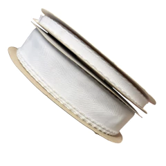 FITA TWILL COM BORDA POMPOM YAMA - BRANCA - METRO - comprar online