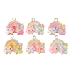 PINGENTE MINI ARCO-ÍRIS NUVEM CUTE - 5 UNIDADES - comprar online