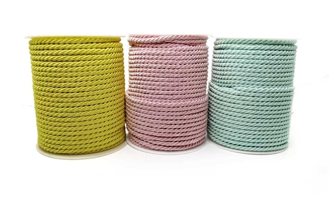 CORDÃO SÃO FRANCISCO CORES CANDY 4MM - METRO