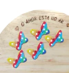 APLIQUE LAÇO MINNIE COLORS VERÃO