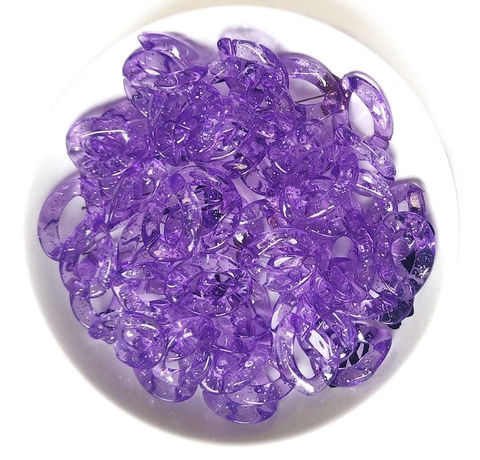 ELO TRANSLUCIDO GLITTER - ROXO/ 10GRS