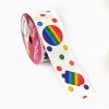 FITA GORGURÃO PROGRESSO POP IT FUNDO BRANCO POÁ COLORS 299 - ( 38MM ) 10 METROS