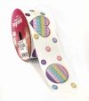FITA GORGURÃO PROGRESSO POP IT FUNDO BRANCO POÁ CANDY 300 - ( 38MM ) 10 METROS