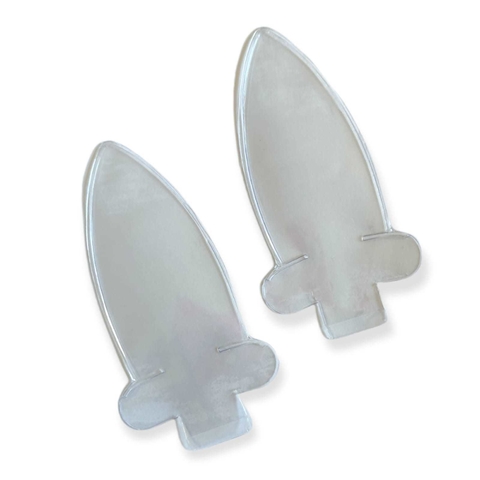 ORELHA PLASTICO SELADO COELHO 4 UNIDADES - 2 PARES