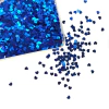 APLIQUE CONFETE CORAÇÃO AZUL (3MM) - 10G