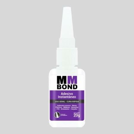COLA INSTANTÂNEA MM BOND 20 GRAMAS - UNIDADE