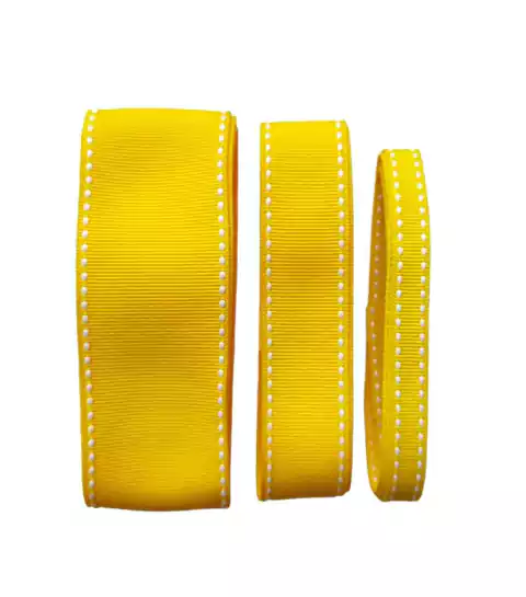 KIT FITA PESPONTADA YAMA AMARELA 645W - 2 METROS DE CADA TAMANHO