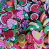 FRUTAS DE FIMO 20MM - 10 UNIDADES