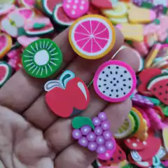 FRUTAS DE FIMO 20MM - 10 UNIDADES - comprar online