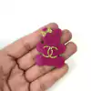 APLIQUE ACRILICO URSINHO CHANEL - UNIDADE